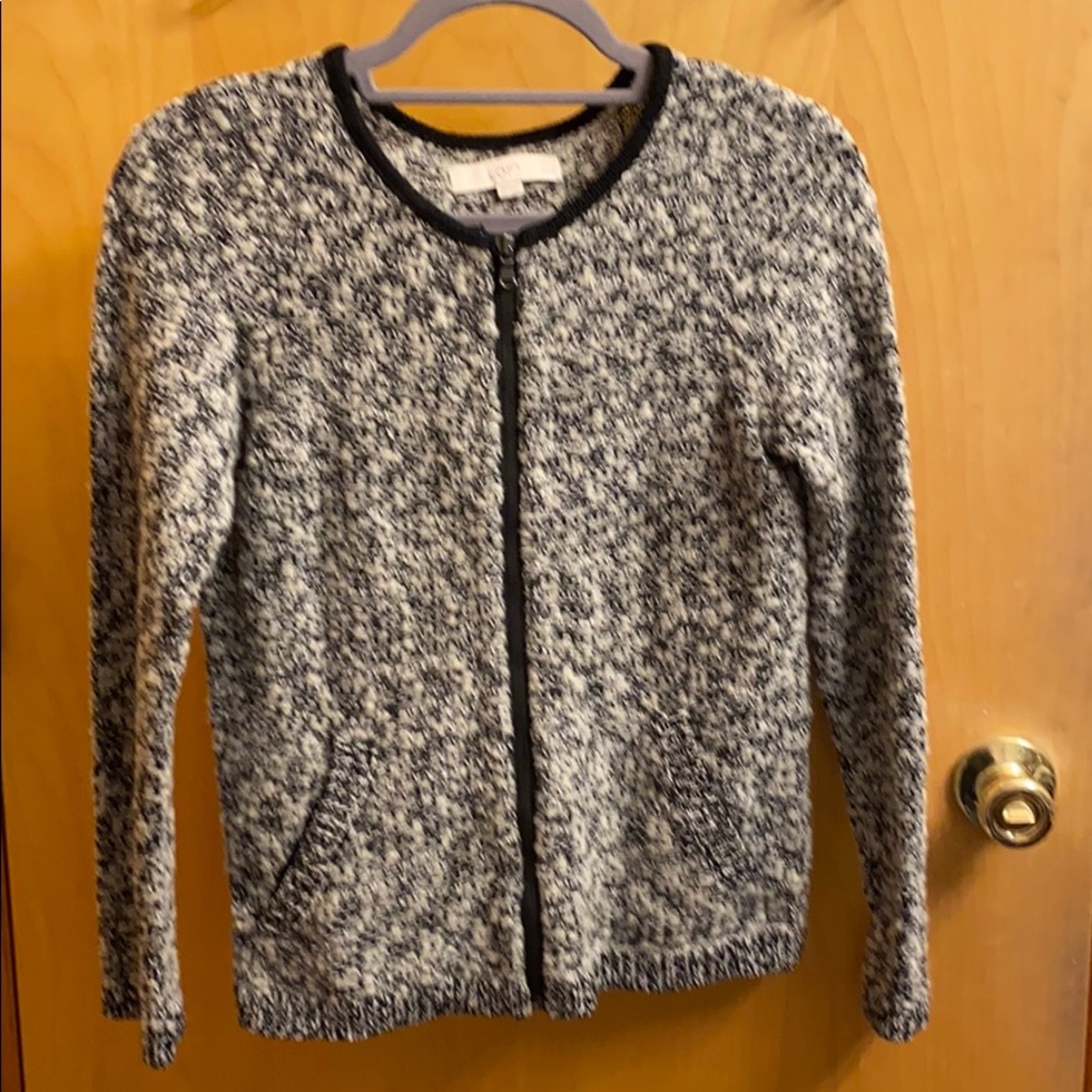 Ann Taylor Wool Sweater Size Jacket Small Petite